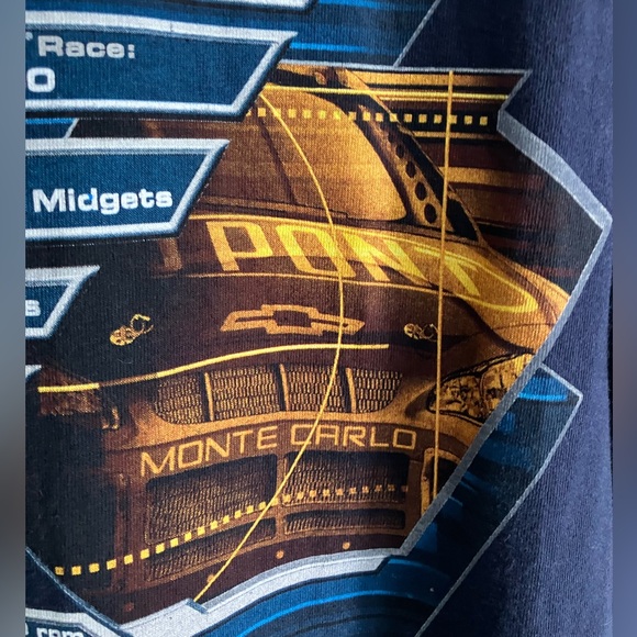 Y2k Jeff Gordon NASCAR Chase Authentics Tee Vintage graphic print AOP men’s XL - Picture 9 of 13